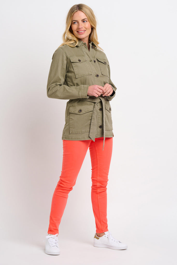 Field Jacket Khaki Tom Bridget Boutique