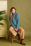 Cable Knit Roll Neck