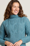 Cable Knit Roll Neck