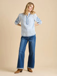Fossil Blouse - Light Blue