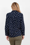 Daisy Cord Shirt - Navy