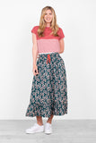 BRAKEBURN AUTUMN BREEZE MIDAXI SKIRT