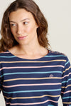 Navy Bella Crew Neck