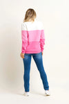 Pink Quarter Zip Sweater