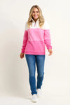 Pink Quarter Zip Sweater