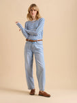 Barrel Leg Jeans -Light Blue