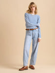 Barrel Leg Jeans -Light Blue