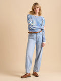 Barrel Leg Jeans -Light Blue