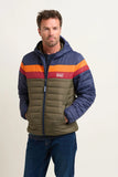 Men's Retro Stripe Puffer