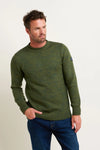 Khaki Crew Neck Knit Jumper