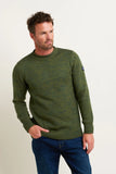 Khaki Crew Neck Knit Jumper