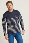 Striped Long Sleeve Tee - Navy