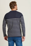 Striped Long Sleeve Tee - Navy