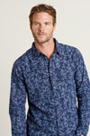 Blue Paisley Shirt
