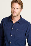 Navy Corduroy Shirt