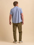 Blue Textured Shirt