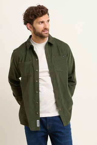 Khaki Corduroy Shirt