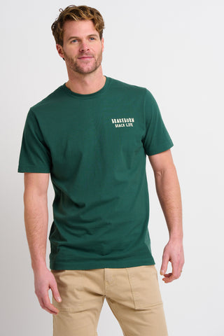 Landscape Lino Tee - Green