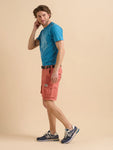 Linear Bikes Tee - Blue