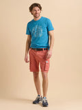 Linear Bikes Tee - Blue