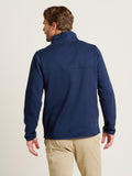 Navy Quarter Zip Sweat