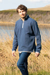 Quarter Zip Pique Sweat