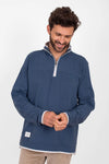 Quarter Zip Pique Sweat