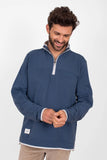Quarter Zip Pique Sweat
