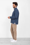 Quarter Zip Pique Sweat