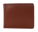 Milleni Tan Men's Leather Bi-Fold Wallet