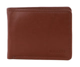 Milleni Tan Men's Leather Bi-Fold Wallet