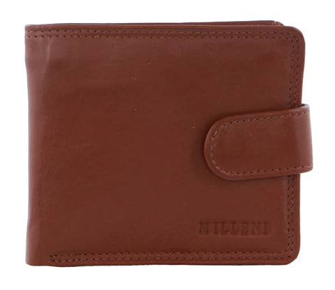 Milleni Tan Men's Leather  Wallet