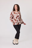 Classified Reims Rouched Top - Tan