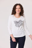 Classified Diamante Bow Top
