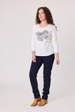 Classified Diamante Bow Top