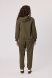 Classified Aspen Hooded Fleece Jacket - Khaki