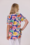 Bloom Pop Top - Cobalt