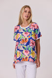 Bloom Pop Top - Cobalt