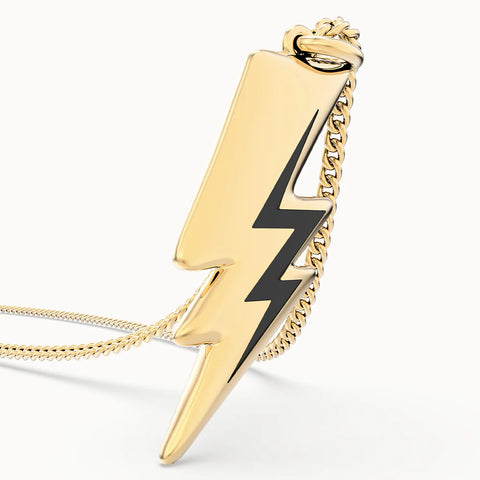 Chocli Lightning Bolt Necklace