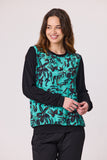 Democracy Simone Top - Teal