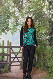 Democracy Simone Top - Teal