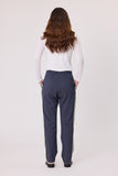 Democracy Cleo Stripe Trim Pant - Navy