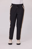 Democracy Sloane Side Stripe Pant - Black