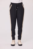 Democracy Sloane Side Stripe Pant - Black