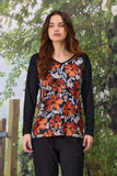 Democracy Tessa Knit Top - Black