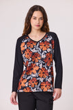 Democracy Tessa Knit Top - Black