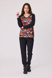 Democracy Tessa Knit Top - Black