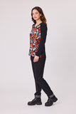 Democracy Tessa Knit Top - Black