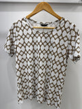 Abstract tee - Sage