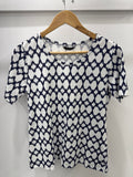Abstract tee - Navy